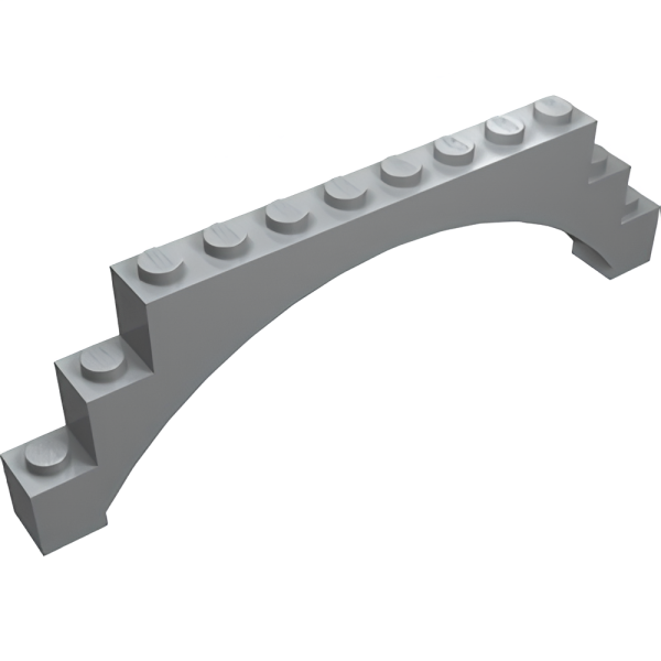 Деталь Lego Арка 1 x 12 x 3 Raised Arch with 5 Cross Support 18838